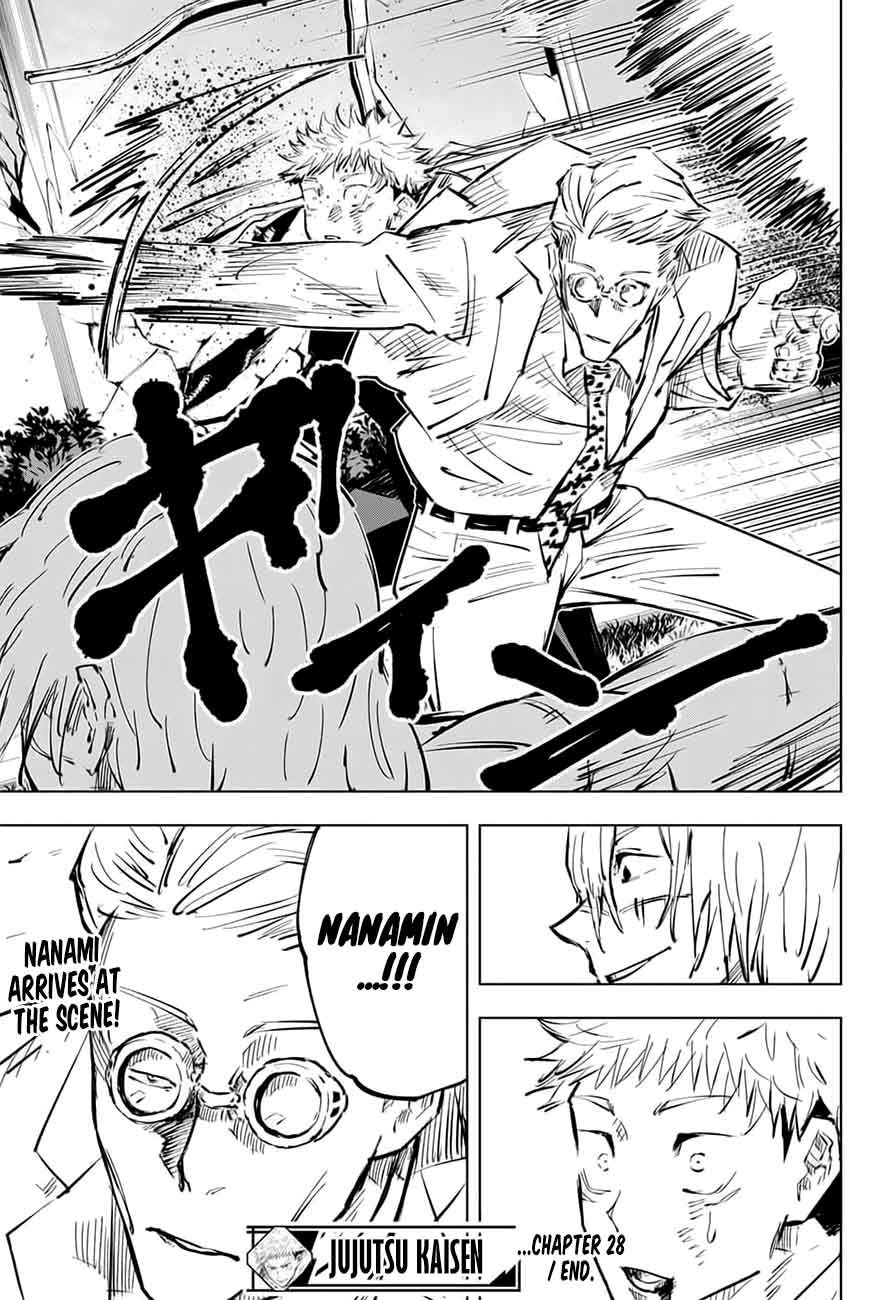 Jujutsu Kaisen Chapter 28 image 20